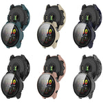 Custodia protettiva per orologio integrata in PC + pellicola temperata, For Garmin Forerunner 165 / 165 Music