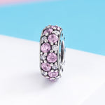 Accessori per collana braccialetto fai-da-te con ciondolo in argento sterling S925 con battito cardiaco