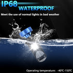 N4 1 paio di fari con lente LED bifocale mini H4 per auto, N4