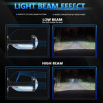 N4 1 paio di fari con lente LED bifocale mini H4 per auto, N4