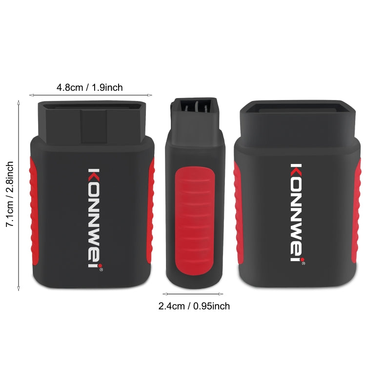 KONNWEI K DIAG Scanner diagnostico del sistema completo per auto OBDII, K DIAG
