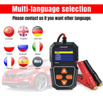 Tester per batteria per auto con schermo a colori KONNWEI KW218 da 2,4 pollici, KW218