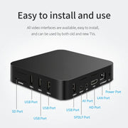Set-top box di rete MXQ Pro RK3228A con CPU quad-core 4K HD, 2GB+16GB