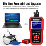 KONNWEI KW851 Ripristino della luce di servizio dell'olio dello strumento diagnostico per scanner OBDll per auto 2 in 1, KW851