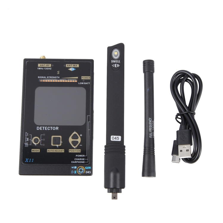 X11 Rilevatore onde radio Anti-Spy 1MHz-12GHz