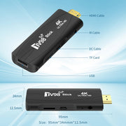 TV98 Rockchip 3228A Quad Core 4K HD Bluetooth TV Stick Android, Rockchip 3228A 4K, 4GB+32GB, 2GB+16GB