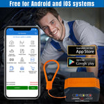 KONNWEI KW906 Bluetooth 5.0 Scanner OBD2 per auto Supporta Android e iOS, KW906