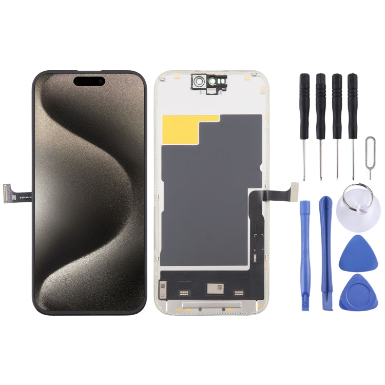 Schermo LCD OLED DD con digitalizzatore assemblaggio completo, For iPhone 15 Pro Soft, For iPhone 14 Plus Hard, For iPhone 14 Soft, For iPhone 14 Pro Soft, For iPhone 13 Pro Soft, For iPhone 13 Pro Hard, For iPhone 13 Soft, For iPhone 12 Pro Max Hard