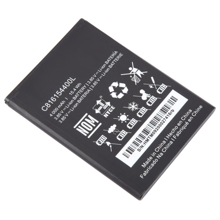 Battery Replacement, For BLU C816154400L 4000mAh