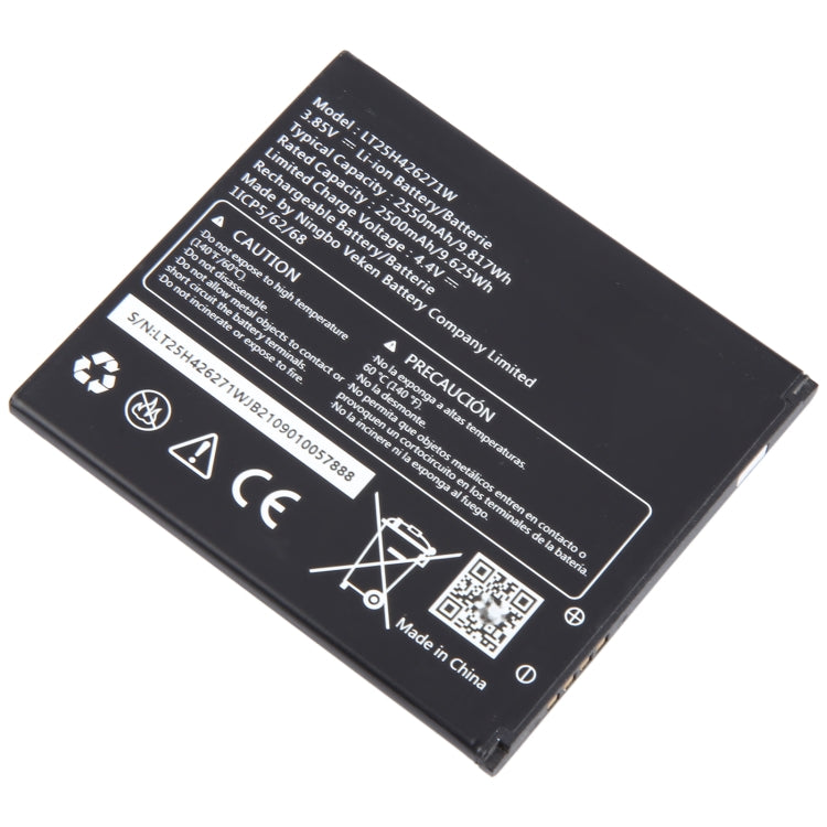 Battery Replacement, For Wiko SAS U307AS LT25H426271W 2550mAh