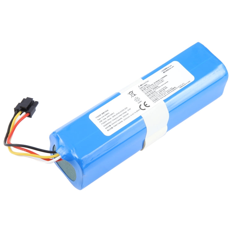 Sostituzione della batteria della spazzatrice, For Xiaomi Roborock S50 S51 S55 T60 5200mAh, For Xiaomi MiJIA Puppy R30 R35 2500mAh