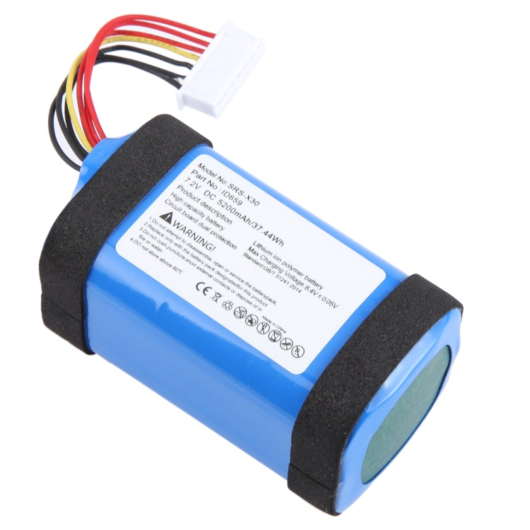 Battery Replacement, For Sony SRS-X3 SRS-XB2 SRS-XB20 2600mAh, For Sony SRS-X30/XB3/XB30/XB43 ID659 ID659B 5200mAh, For Sony SRS-X33 ST-03 2700mAh