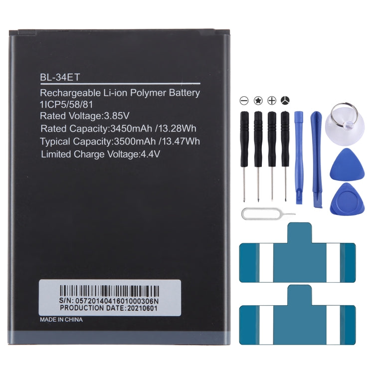 Battery Replacement, For Tecno Pop 5 GO BL-38BT 4000mAh, For Tecno Spark Go/4 Air 3000mAh, For Tecno Pop 3 BB2 BL-34ET 3500mAh