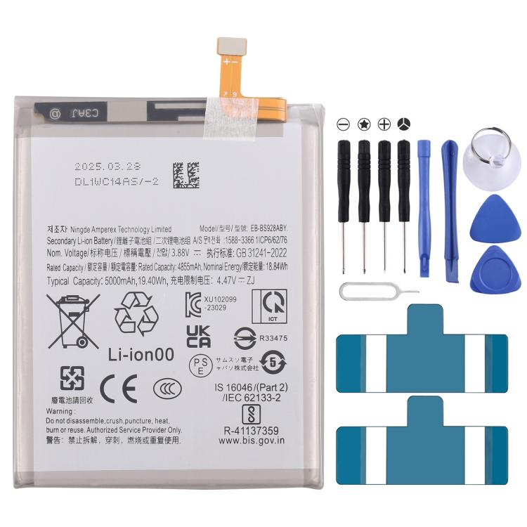 Batteria sostitutiva per Samsung Galaxy Z Fold5 e altri modelli