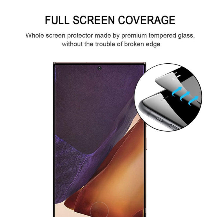 Pellicola in vetro temperato con bordo curvo 3D Full Glue 9H HD, For Samsung Galaxy Note20 Ultra, For Samsung Galaxy S20 Ultra, For Samsung Galaxy S20, For Samsung Galaxy S20+