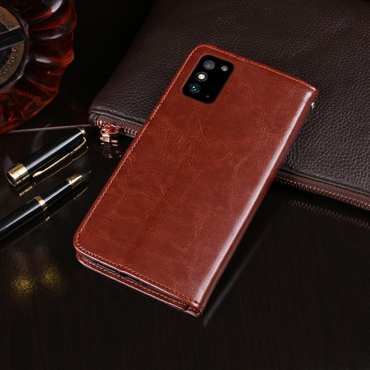Custodia portafoglio in pelle effetto Crazy Horse per Xiaomi Redm