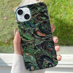 Custodia per telefono PC con verniciatura Water Stick, For iPhone 15 Plus, For iPhone 15