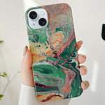 Custodia per telefono PC con verniciatura Water Stick, For iPhone 15 Plus, For iPhone 15