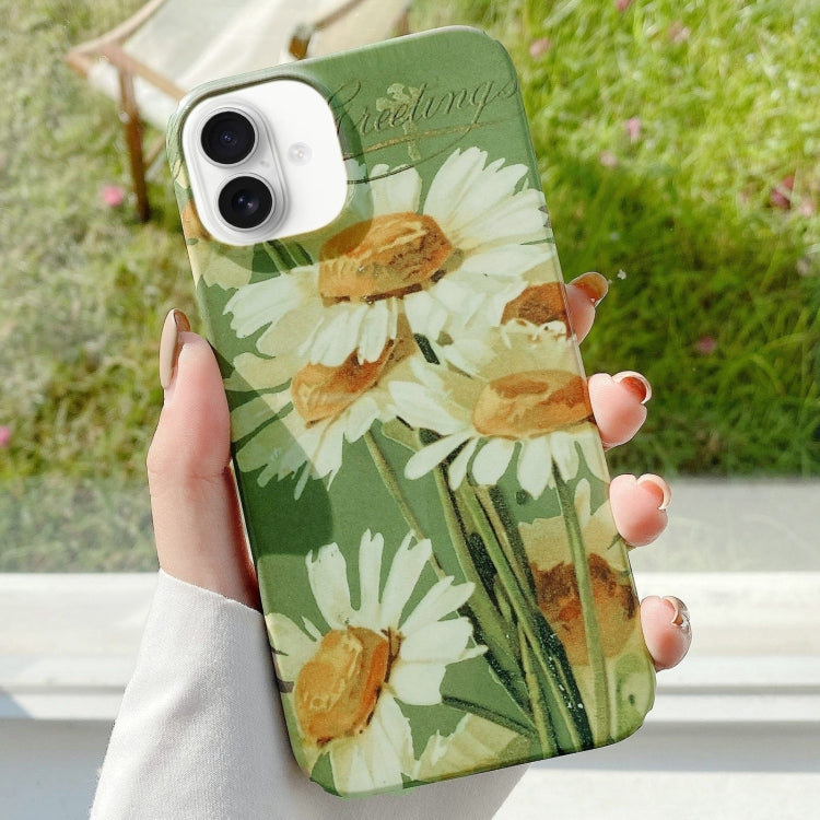 Custodia PC trasparente per iPhone 16