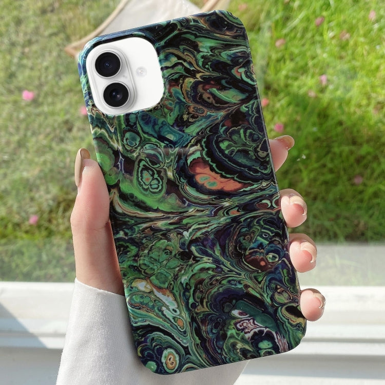 Custodia PC trasparente per iPhone 16