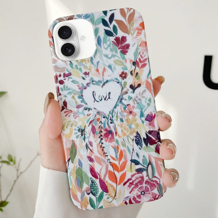 Custodia PC trasparente per iPhone 16