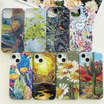 Custodia per telefono PC con verniciatura Water Stick, For iPhone 15 Plus, For iPhone 15