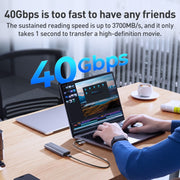 Custodia SSD ORICO ACOM2-U4 da 40 Gbps M.2 NVMe, ACOM2-U4