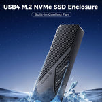 Custodia SSD ORICO CNM2-U4 USB4 M.2 NVMe da 40 Gbps, CNM2-U4