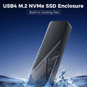Custodia SSD ORICO CNM2-U4 USB4 M.2 NVMe da 40 Gbps, CNM2-U4