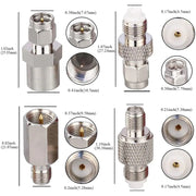 Set di adattatori 4 in 1 da SMA a FME, 4 in 1 SMA to FME