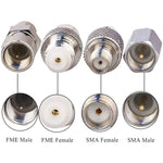 Set di adattatori 4 in 1 da SMA a FME, 4 in 1 SMA to FME