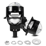 T01 1 paio di fari con lente LED bifocale per auto da 3 pollici, T01