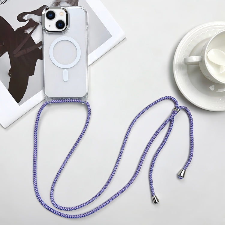 Custodia magnetica MagSafe per PC + telefono in TPU con cordino, For iPhone 14, For iPhone 14 Pro