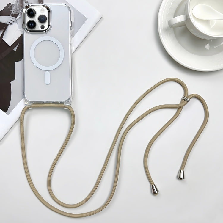Custodia magnetica MagSafe per PC + telefono in TPU con cordino, For iPhone 14 Pro Max, For iPhone 13 Pro Max