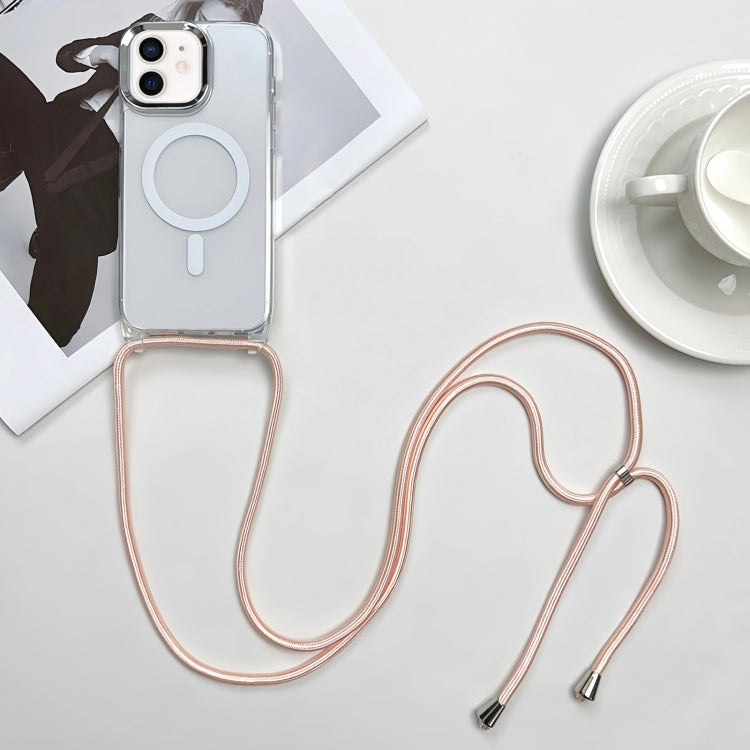 Custodia magnetica MagSafe per PC + telefono in TPU con cordino, For iPhone 12, For iPhone 12 Pro Max