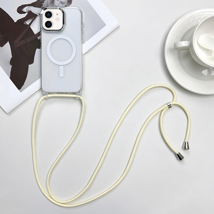 Custodia magnetica MagSafe per PC + telefono in TPU con cordino, For iPhone 12, For iPhone 12 Pro Max