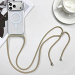 Custodia magnetica MagSafe per PC + telefono in TPU con cordino, For iPhone 17 Pro, For iPhone 17