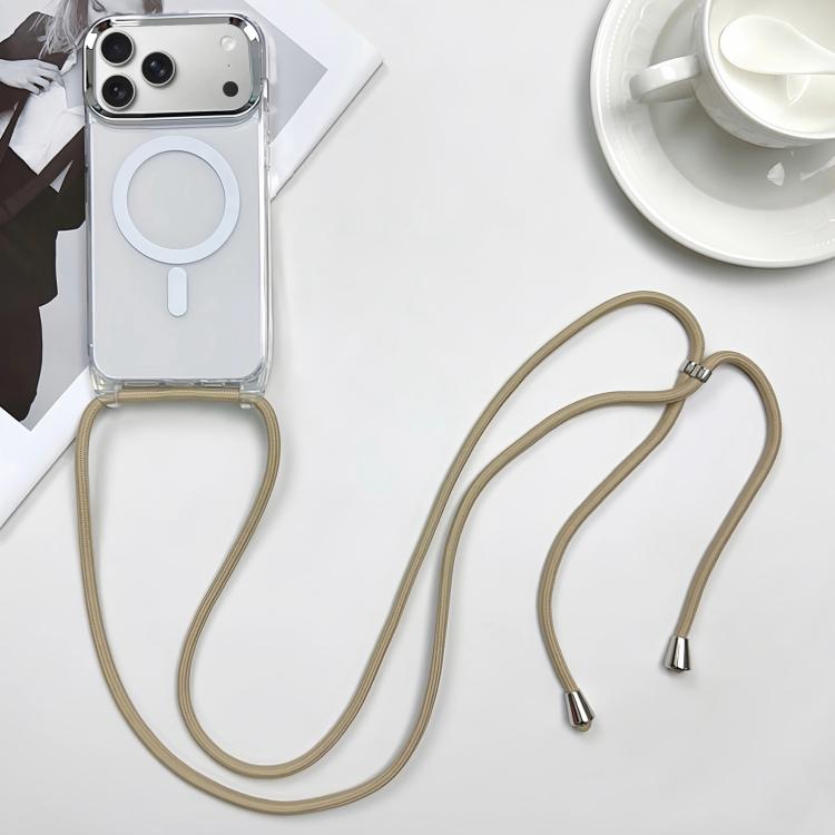 Custodia magnetica MagSafe per PC + telefono in TPU con cordino, For iPhone 17 Pro, For iPhone 17