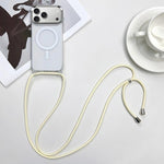 Custodia magnetica MagSafe per PC + telefono in TPU con cordino, For iPhone 17 Pro, For iPhone 17