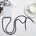 Custodia magnetica MagSafe per PC + telefono in TPU con cordino, For iPhone 17 Pro, For iPhone 17