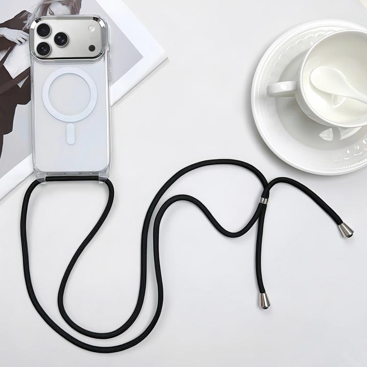 Custodia magnetica MagSafe per PC + telefono in TPU con cordino, For iPhone 17 Pro, For iPhone 17