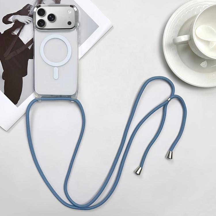 Custodia magnetica MagSafe per PC + telefono in TPU con cordino, For iPhone 17 Pro, For iPhone 17