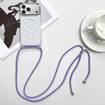 Custodia magnetica MagSafe per PC + telefono in TPU con cordino, For iPhone 17 Pro, For iPhone 17