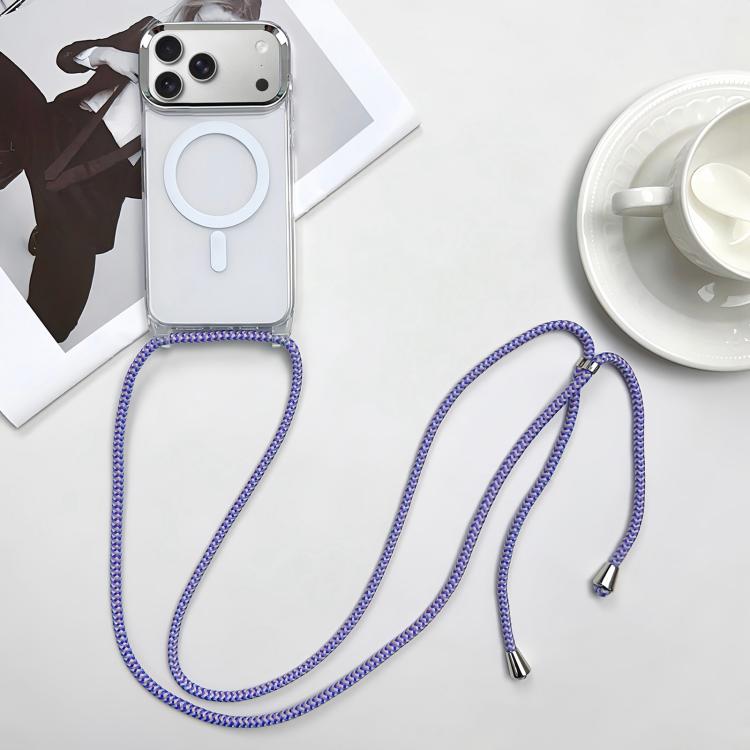 Custodia magnetica MagSafe per PC + telefono in TPU con cordino, For iPhone 17 Pro, For iPhone 17