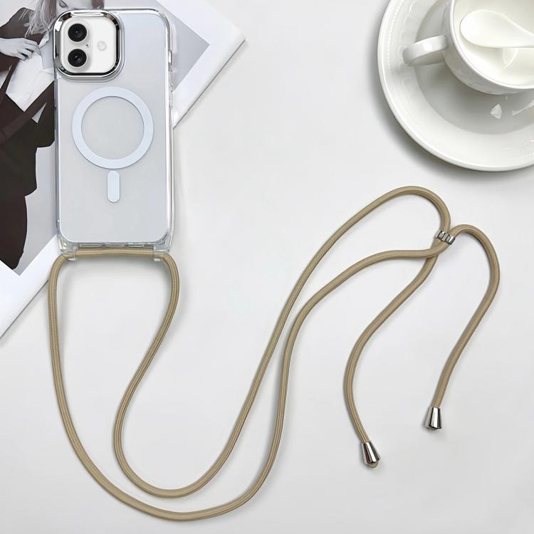Custodia magnetica MagSafe per PC + telefono in TPU con cordino, For iPhone 17 Pro, For iPhone 17