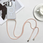 Custodia magnetica MagSafe per PC + telefono in TPU con cordino, For iPhone 17 Pro, For iPhone 17
