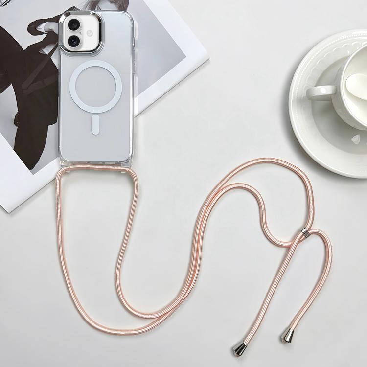 Custodia magnetica MagSafe per PC + telefono in TPU con cordino, For iPhone 17 Pro, For iPhone 17