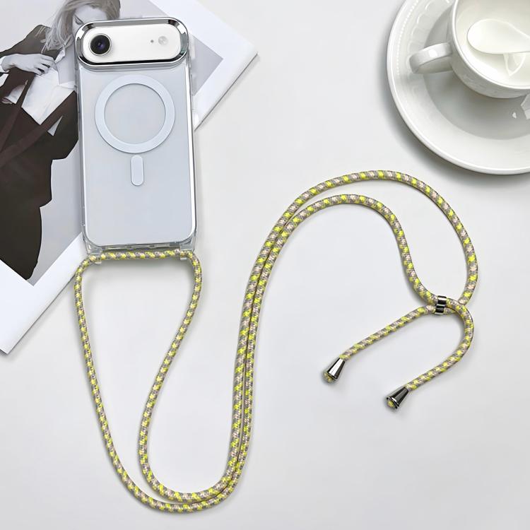 Custodia magnetica MagSafe per PC + telefono in TPU con cordino, For iPhone Air, For iPhone 16 Pro Max