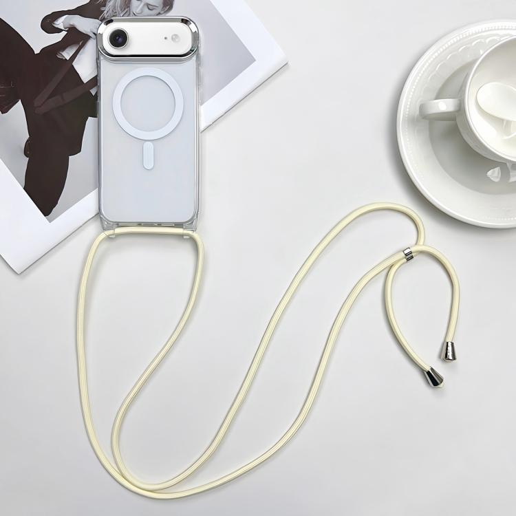 Custodia magnetica MagSafe per PC + telefono in TPU con cordino, For iPhone Air, For iPhone 16 Pro Max