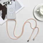 Custodia magnetica MagSafe per PC + telefono in TPU con cordino, For iPhone 17e / 16e, For iPhone 17 Pro Max